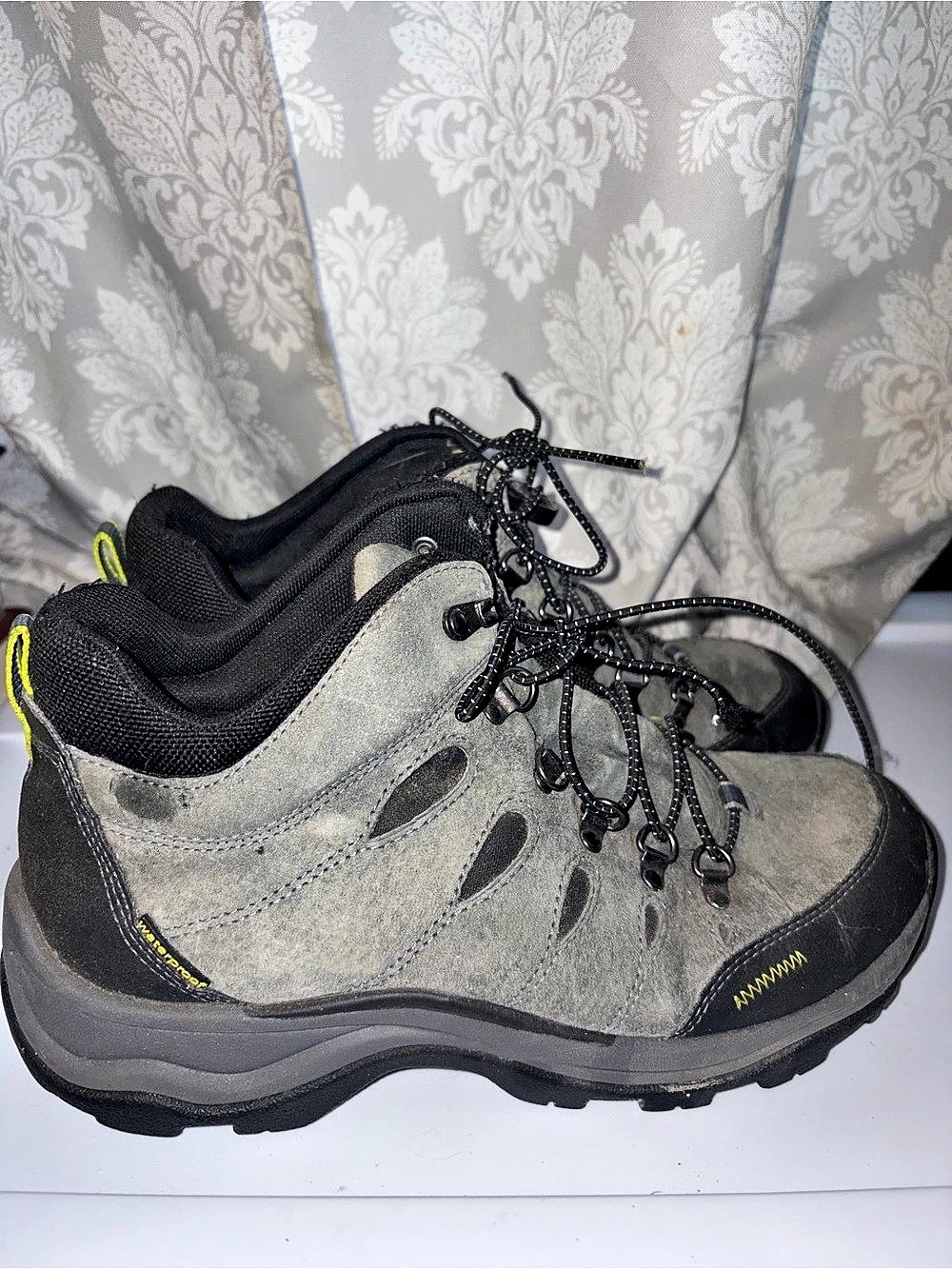 Clarks 646750 Women's Gray Hiking Boots US 10